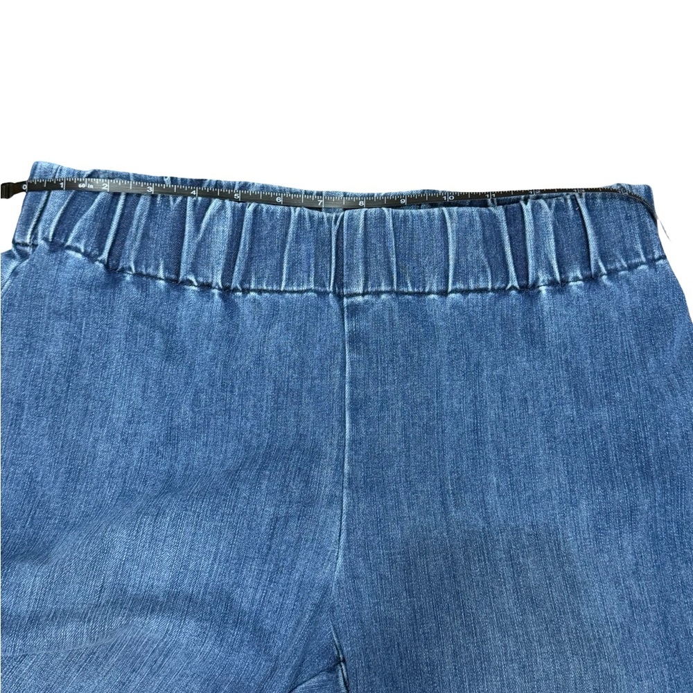 ✨ Soft Surrounding Jeans Women’s Petite Medium Pull-On Embroidered Denim Stretch - Picture 11 of 11